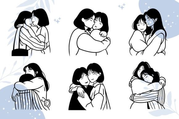 Besties Girl, Friendship SVG: Graphics and Crafts for Creative Publishing