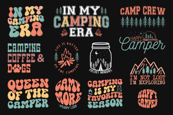 Camping Outdoor SVG Sublimation Bundle
