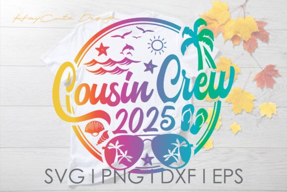 Cousin Crew 2024 Summer Vacation Svg Png