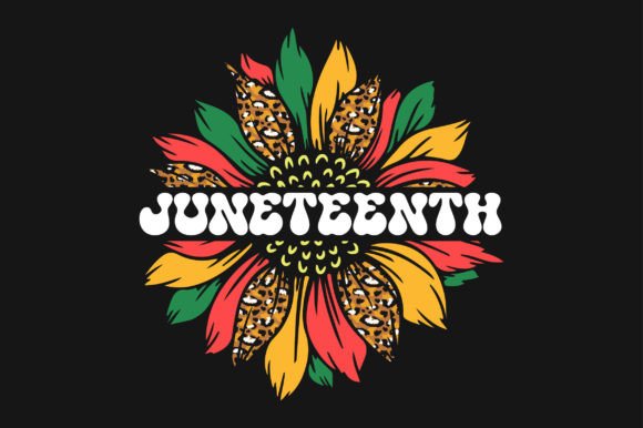 Juneteenth Sunflower SVG Sublimation: Graphics and Crafts