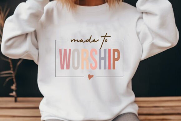 Made to Worship - Retro SVG Graphics for Crafts