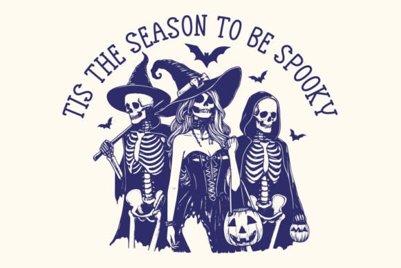 Tis the Season Halloween SVG Design